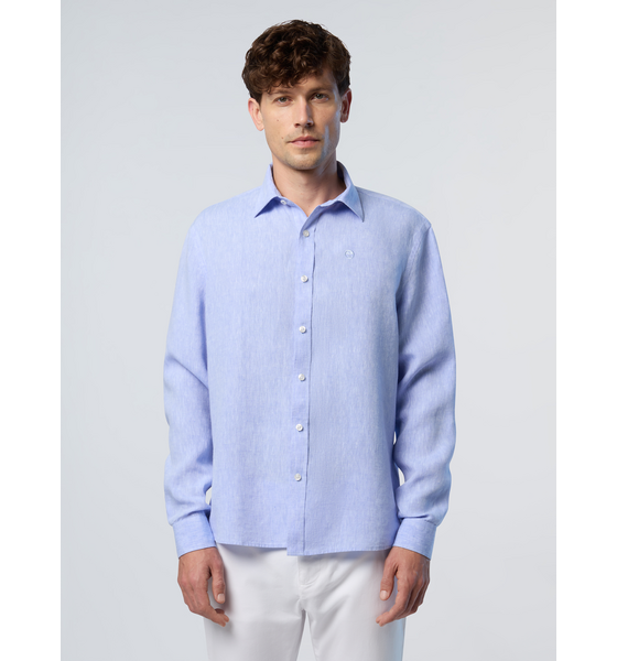 
NORTH SAILS, 
North Sails Shirt Linen With Embroidered Logo, 
Detail 1
