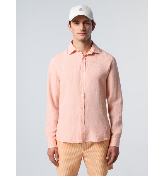 
NORTH SAILS, 
North Sails Shirt Linen With Embroidered Logo, 
Detail 1
