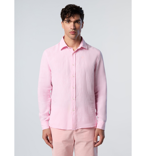 
NORTH SAILS, 
North Sails Shirt Linen With Embroidered Logo, 
Detail 1
