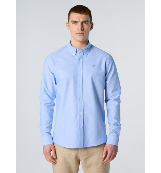 
NORTH SAILS, 
North Sails Shirt Oxford With Embroidered Logo, 
Detail 1
