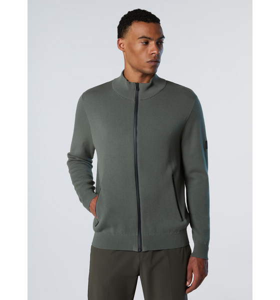 955541102101 NORTH SAILS North Sails Sweater Bonded Full-zip  Model01 Detail