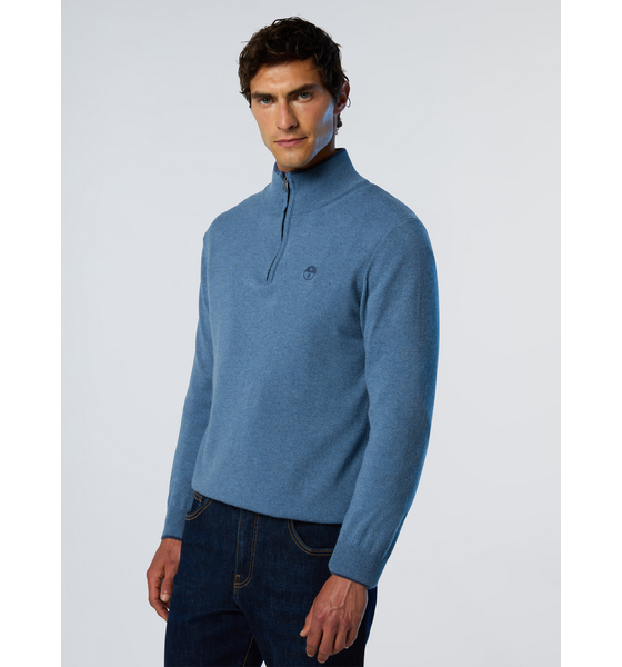 
NORTH SAILS, 
North Sails Sweater Cashmere Blend Half-zip, 
Detail 1
