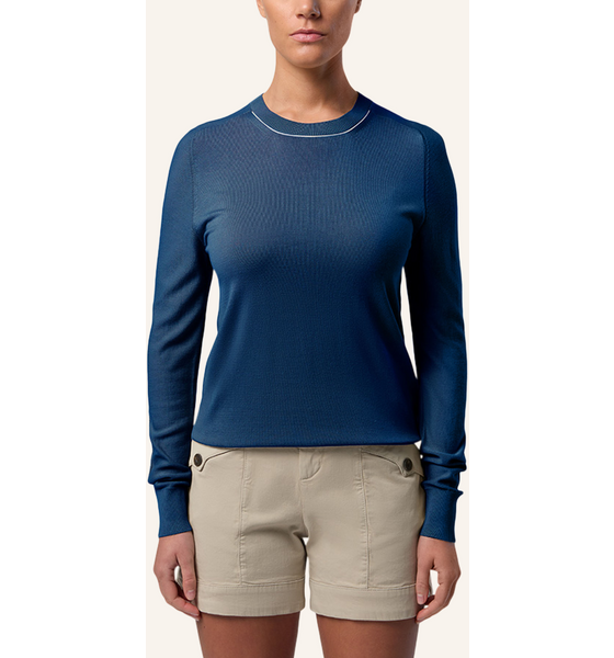 945750101101 NORTH SAILS North Sails Sweater Crew-neck Aloe Vera  Model01 Detail