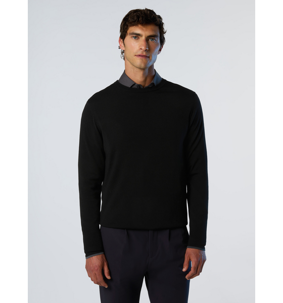 
NORTH SAILS, 
North Sails Sweater Crew-neck With Slits, 
Detail 1
