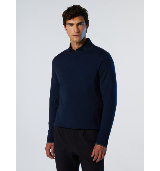 
NORTH SAILS, 
North Sails Sweater Crew-neck With Slits, 
Detail 1
