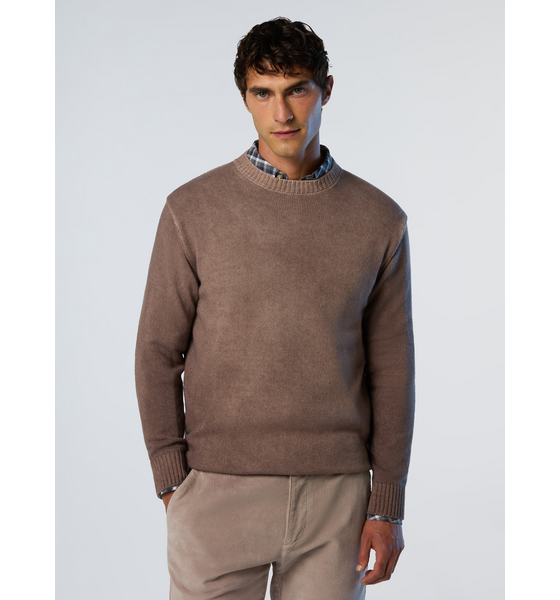 955539101101 NORTH SAILS North Sails Sweater Faded Crew-neck  Model01 Detail