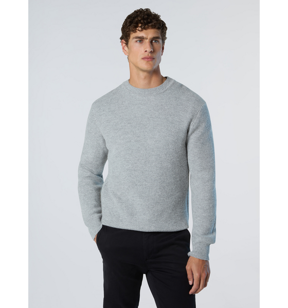 955530101101 NORTH SAILS North Sails Sweater Honeycomb Crew-neck  Model01 Detail