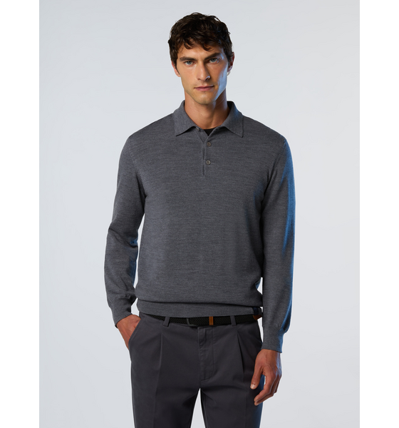 
NORTH SAILS, 
North Sails Sweater Merino Wool Polo, 
Detail 1
