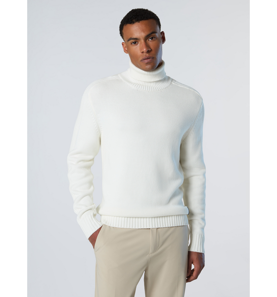 955947102101 NORTH SAILS North Sails Sweater Turtle-neck With Ribbing  Model01 Detail
