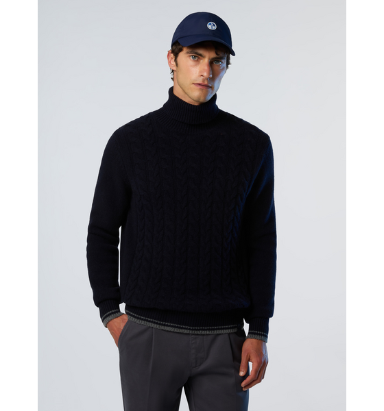 
NORTH SAILS, 
North Sails Sweater With Cable-knit Front, 
Detail 1
