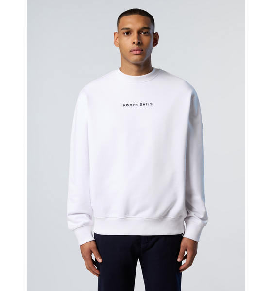 945772102106 NORTH SAILS North Sails Sweatshirt Embroidery Effect  Model01 Detail