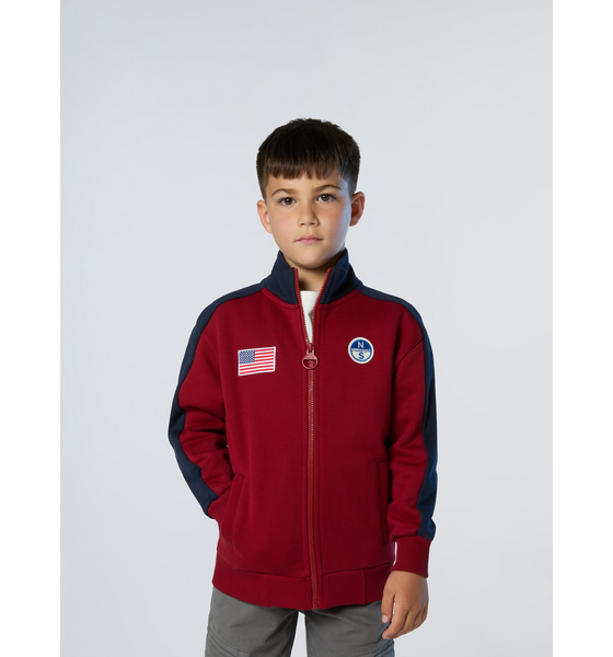 
NORTH SAILS, 
North Sails Sweatshirt Full-zip With American Flag, 
Detail 1
