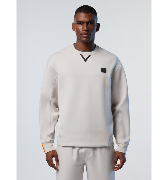 945766101101 NORTH SAILS North Sails Sweatshirt Interlock Crew-neck  Model01 Detail