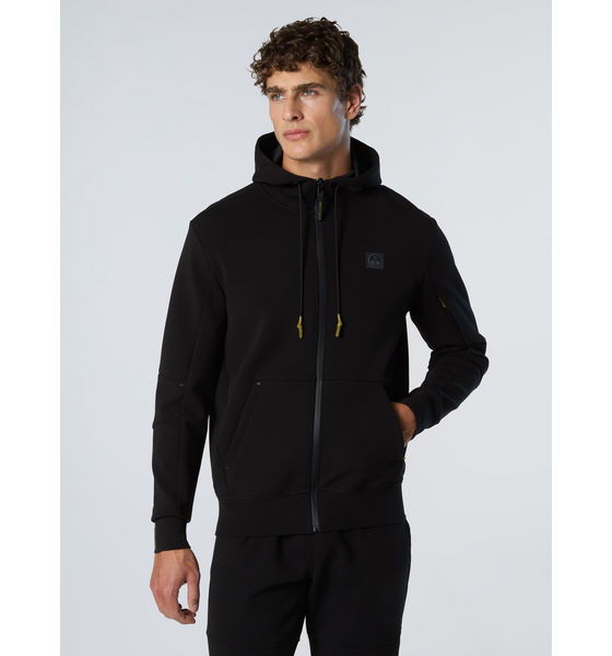 
NORTH SAILS, 
North Sails Sweatshirt Scuba Fabric With Full-zip, 
Detail 1
