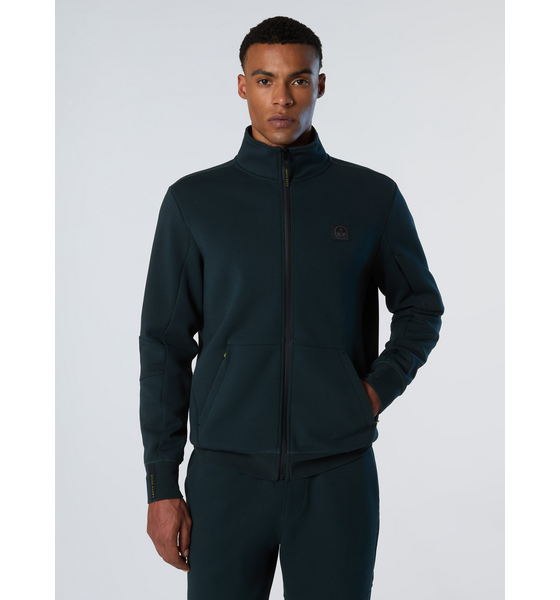 
NORTH SAILS, 
North Sails Sweatshirt Scuba Fabric With Full-zip, 
Detail 1
