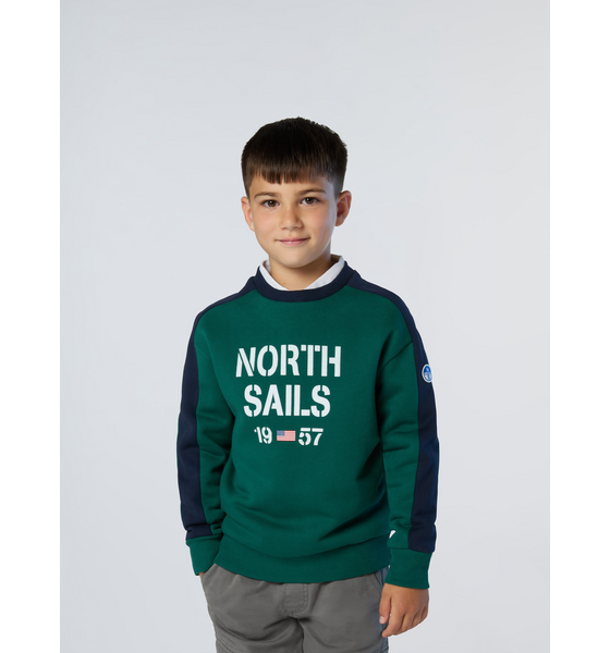 
NORTH SAILS, 
North Sails Sweatshirt With Flock Print, 
Detail 1
