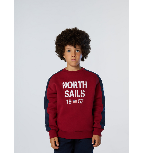 
NORTH SAILS, 
North Sails Sweatshirt With Flock Print, 
Detail 1
