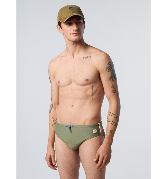 945625102101 NORTH SAILS North Sails Swim Briefs Side Stripes 945625102101 NORTH SAILS North Sails Swim Briefs Side Stripes Model01 Detail