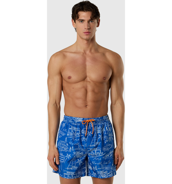 
NORTH SAILS, 
North Sails Swim Shorts With Graphic Print, 
Detail 1
