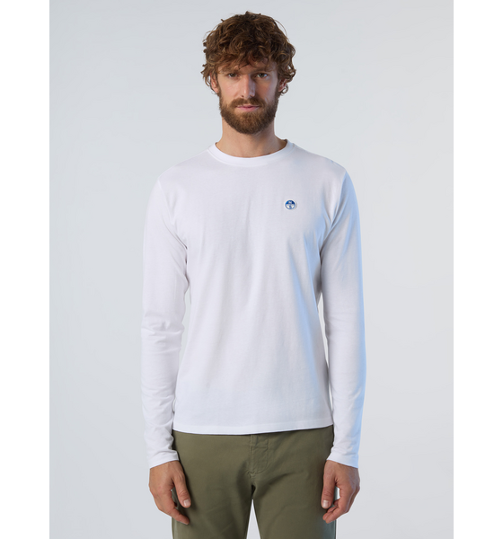 
NORTH SAILS, 
North Sails T-shirt Long-sleeved With Logo Patch, 
Detail 1
