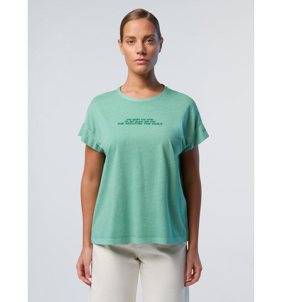 945738103101 NORTH SAILS North Sails T-shirt With Slogan Print  Model01 Detail