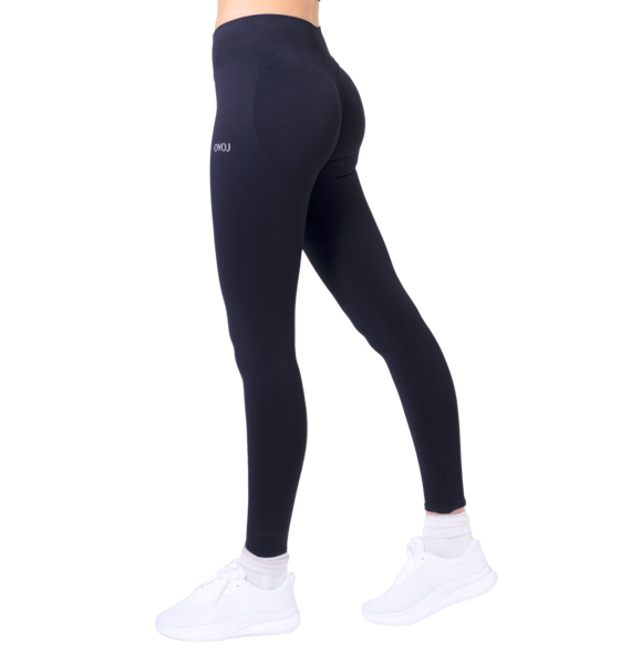 955138101101 OYOJ Nova Scrunch Tights - Black  Standard Detail