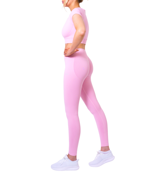 955136101101 OYOJ Nova Scrunch Tights - Pink  Standard Detail