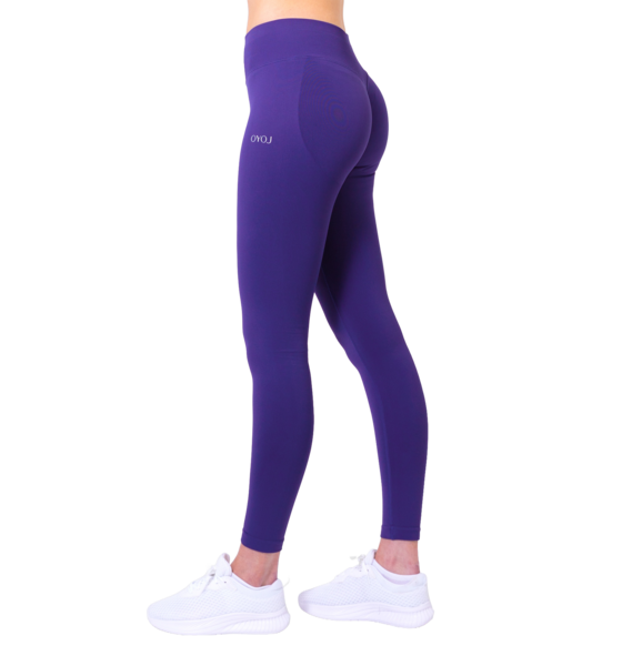 955142101101 OYOJ Nova Scrunch Tights - Purple  Model01 Detail