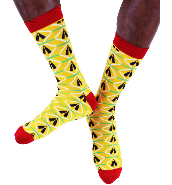 AKUKO, Ogene Diamond Bamboo Dress Socks