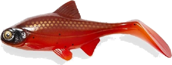 
OLA LURES, 
Ola Lures Hooligan Roach Jr Orange Red 15cm 45gr, 
Detail 1
