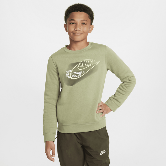 
NIKE, 
Older Kids' (boys') Crew-neck Sweatshirt Sportswear Standard Issue, 
Detail 1
