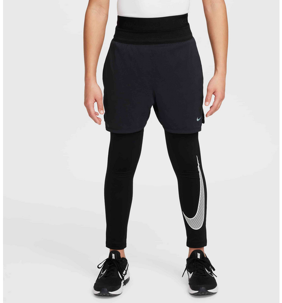 956792101101 NIKE Older Kids' (boys') Dri-fit Training Tights Pro Warm  Model01 Detail