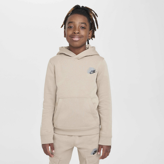 935847101101 NIKE Older Kids' (boys') Fleece Pullover Hoodie Sportswear Standard Issue  Standard Detail
