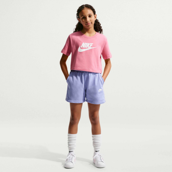 
NIKE, 
Older Kids' (girls') 13cm (approx.) French Terry Shorts Sportswear Club Fleece, 
Detail 1

