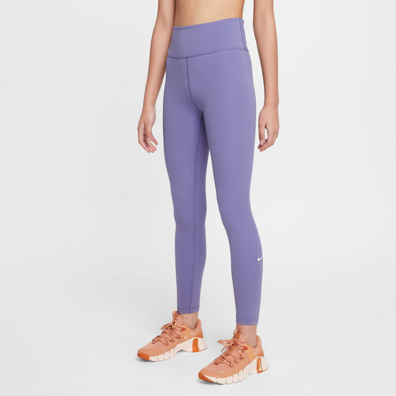 398882502501 NIKE Older Kids' (girls') Dri-fit High-waisted Leggings One  Model01 Detail