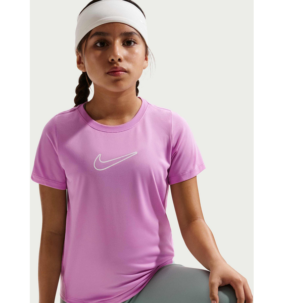 
NIKE, 
Older Kids' (girls') Dri-fit Short-sleeve Top One Fitted, 
Detail 1
