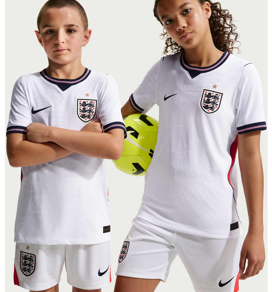 
NIKE, 
Older Kids' Aero-fit Football Shirt England National Team 2026 Match Home, 
Detail 1
