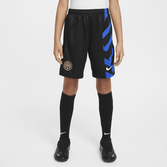 
NIKE, 
Older Kids' Dri-fit Football Replica Shorts Inter Milan 2024/25 Stadium Home, 
Detail 1
