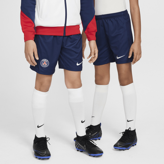 
NIKE, 
Older Kids' Dri-fit Football Replica Shorts Paris Saint-germain 2024/25 Stadium Home, 
Detail 1
