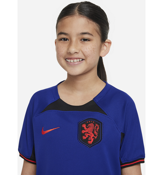 NIKE, Older Kids' Dri-fit Football Shirt Netherlands 2022/23 Stadium Away