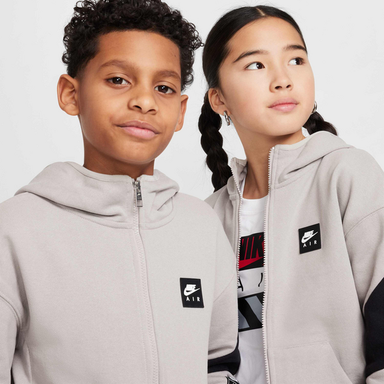 
NIKE, 
Older Kids' Fleece Full-zip Hoodie Air, 
Detail 5
