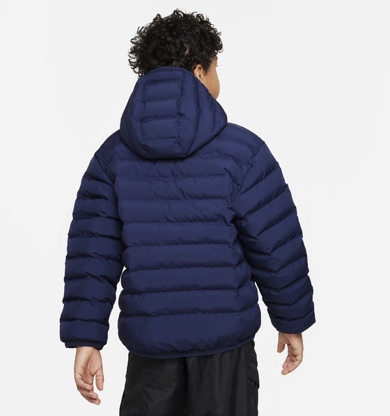 NIKE, Older Kids' Loose Hooded Jacket Sportswear Lightweight Synthetic Fill