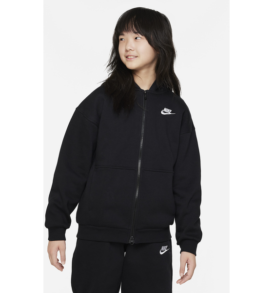 
NIKE, 
Older Kids' Oversized Full-zip Hoodie Sportswear Club Fleece, 
Detail 1
