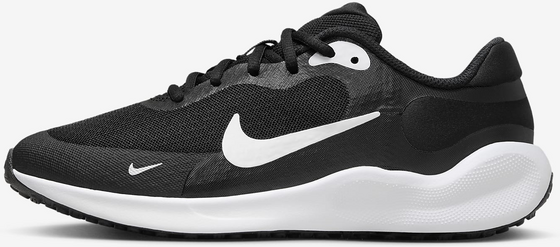Nike Older Kids' Running Shoes Revolution 7 Urheilu BLACK/WHITE