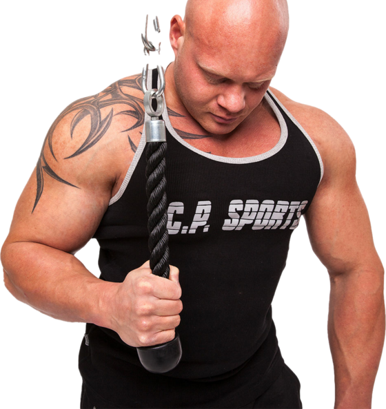 C.P. SPORTS, One Hand Triceps Rope