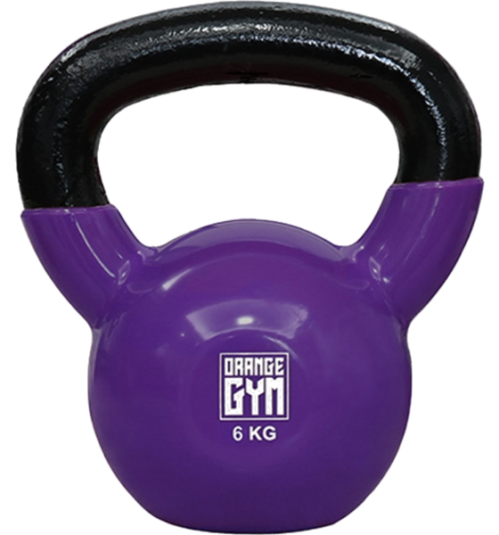 
B2X, 
Orange Gym - Vinyl Kettlebell - 6kg, 
Detail 1

