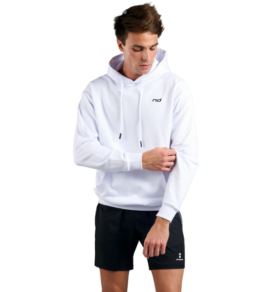 
NORDICDOTS, 
Organic Hoodie White, 
Detail 1
