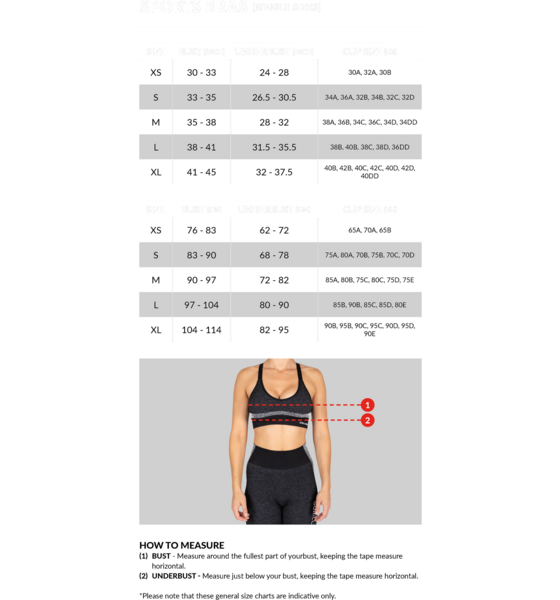 GORILLA WEAR, Osseo Sports Bra