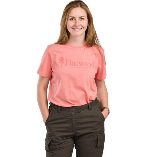 911720105101 PINEWOOD Outdoor Life T-shirt W 911720105101 PINEWOOD Outdoor Life T-shirt W Model01 Detail