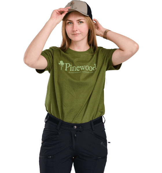 911720106101 PINEWOOD Outdoor Life T-shirt W 911720106101 PINEWOOD Outdoor Life T-shirt W Model01 Detail
